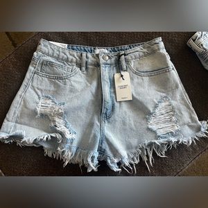 Jean shorts, Foever 21. Brand new